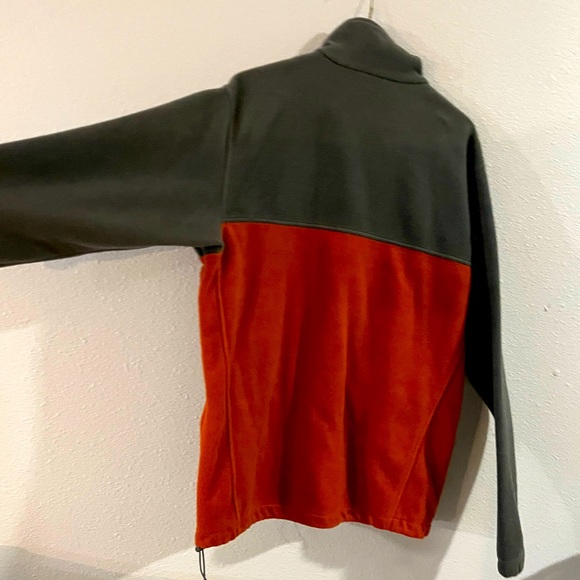Columbia Orange and Grey. Large Men’s Fleece Jacket. - Picture 2 of 3
